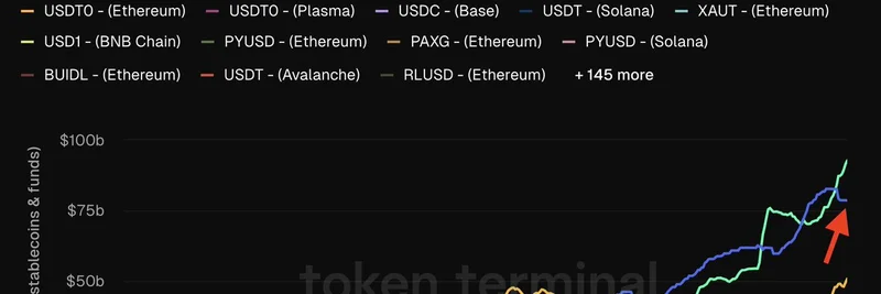 Tron의 USDT, 공급액 786억 달러 돌파 — 암호화폐에서 두 번째로 큰 토큰화 자산